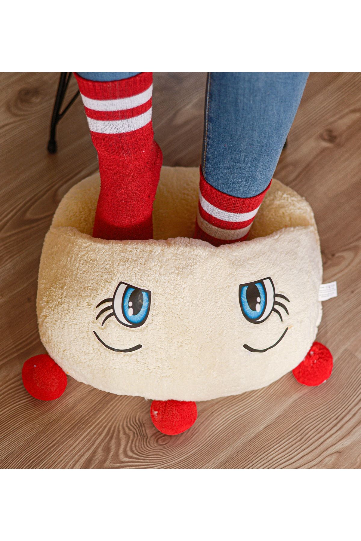 zg ner Oyuncak Plush Foot Warmer slippers slippers Trendyol