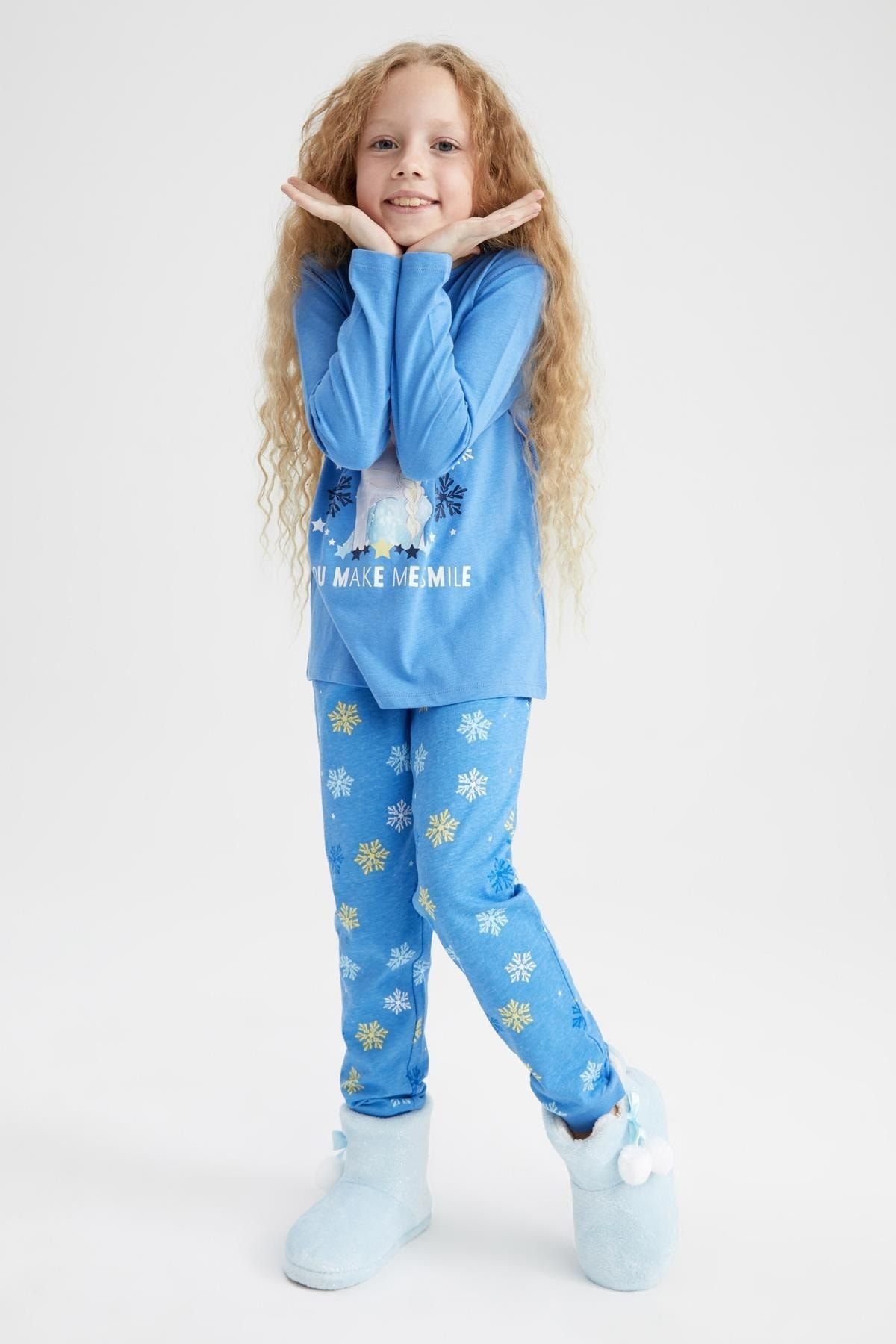 Frozen 2 two piece pajama set for girls 