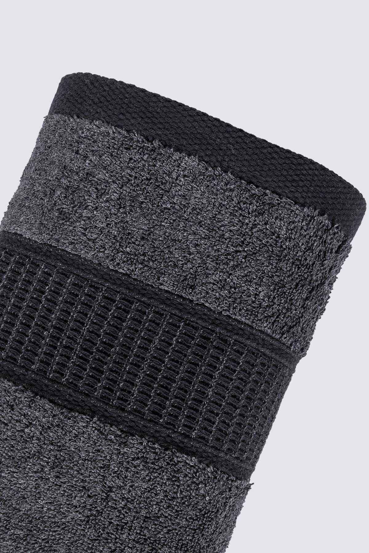 حوله  خاکستری اکوکاتنEcocotton | EFB-RTL-ECO-55HVL5090NAIA اورجینال - تصویر 3