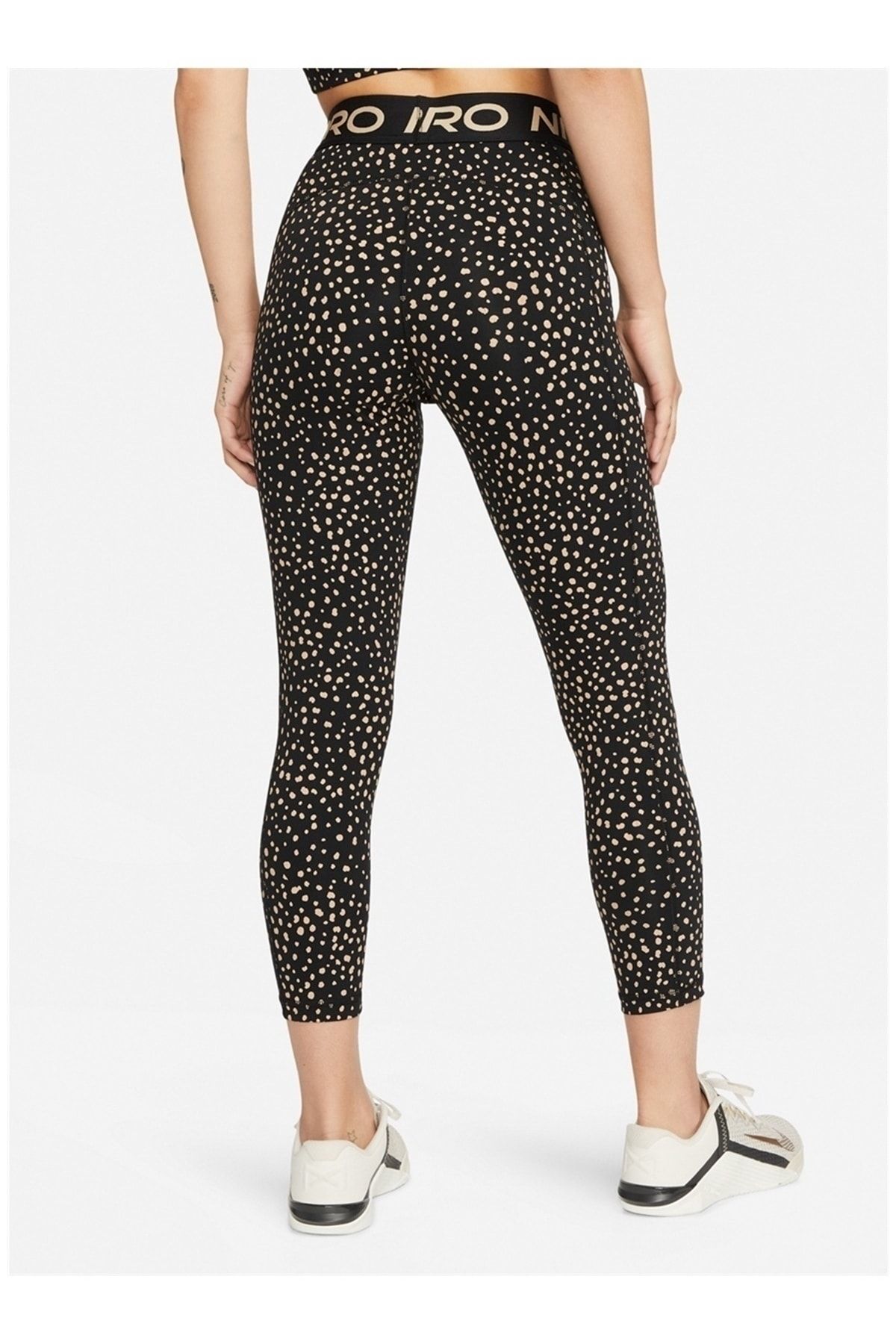 Nike Pro Mid Rise Women s Training Tights Dm7583 010 Trendyol
