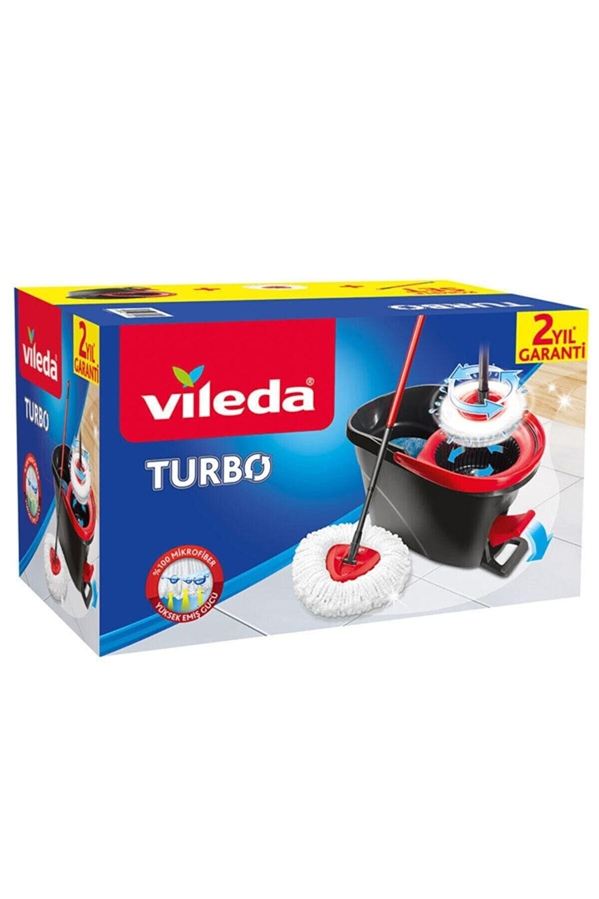 Vileda Turbo Pedallı Temizlik Sistemi Dm