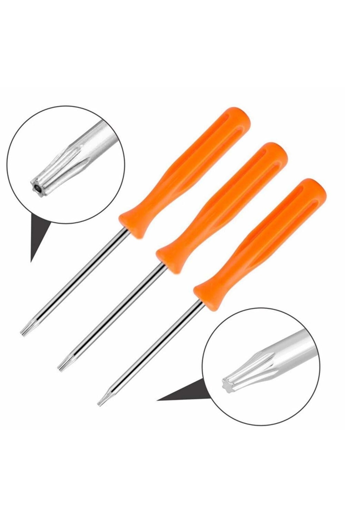 POPKONSOL T6 T8 T10 Tornavida Seti Xbox 360 Xbox One Ps3 Ps4 Xbox One S/x Xbox Elite Uyumlu Tornavida