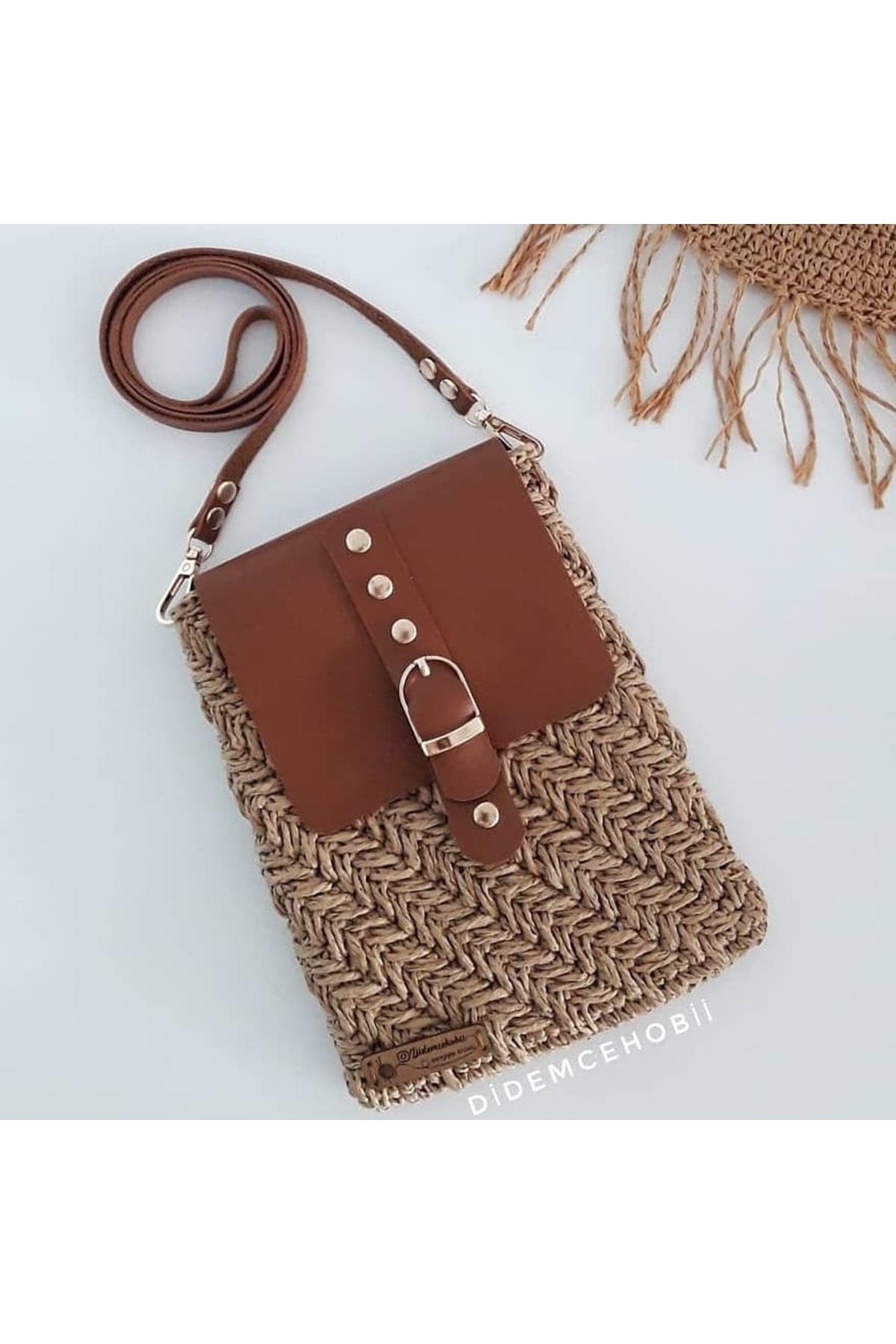 NAZENİN HOBİ AKSESUAR Deri Kapak Ve Askı Kiti