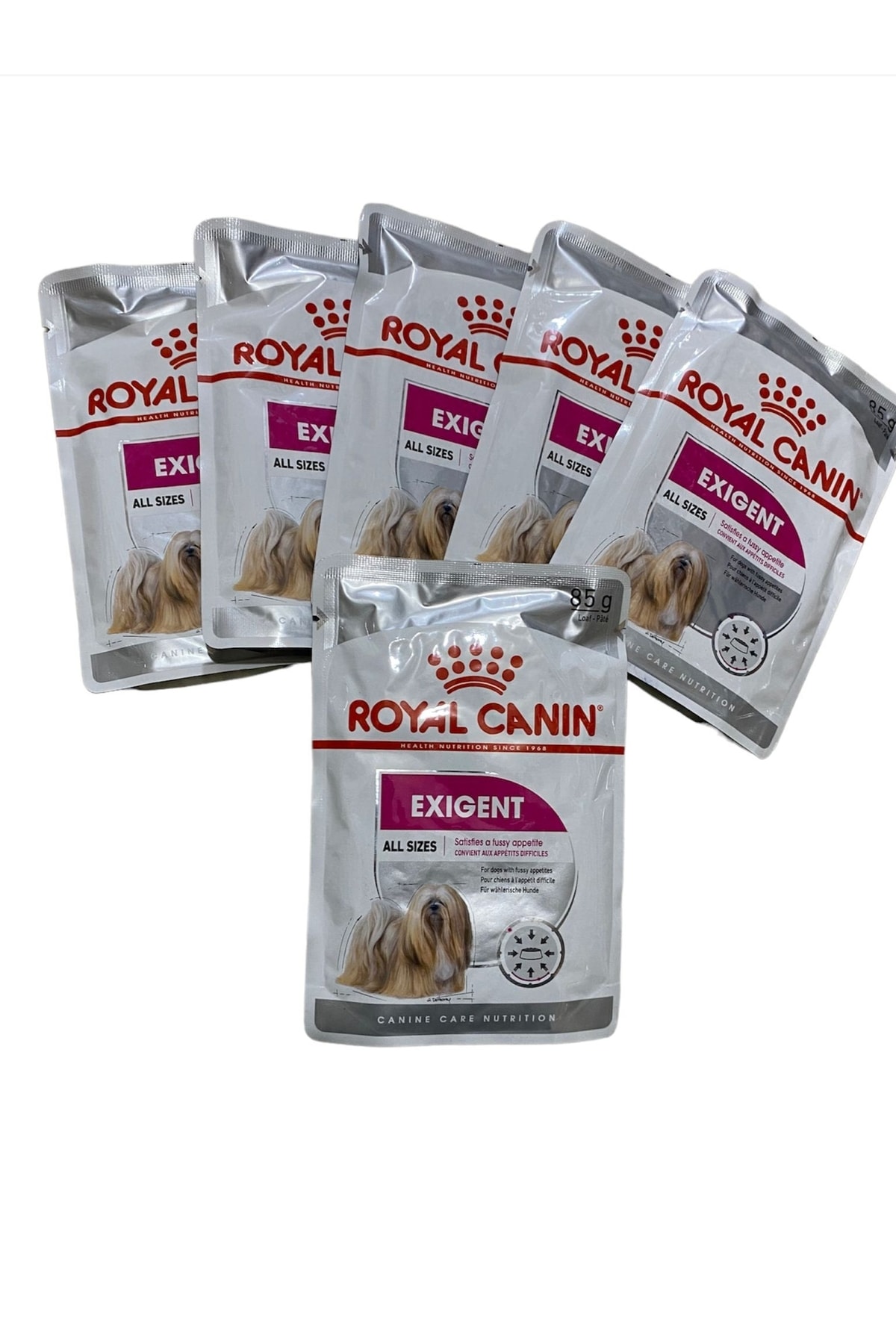 Exigent Adult Pouch Yaş Köpek Maması Konserve Köpek Maması 6x85gr