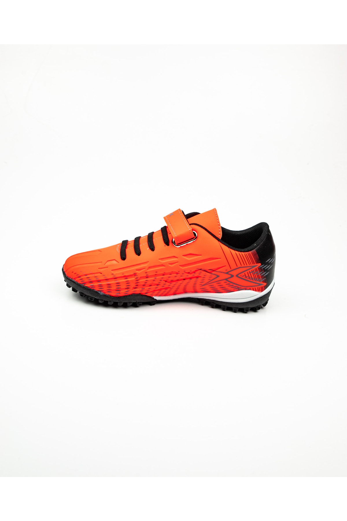 101187329 کفش Kinetix زمینی بچه گانه Astroturf Orange Breton J Turf اورجینال - تصویر 3