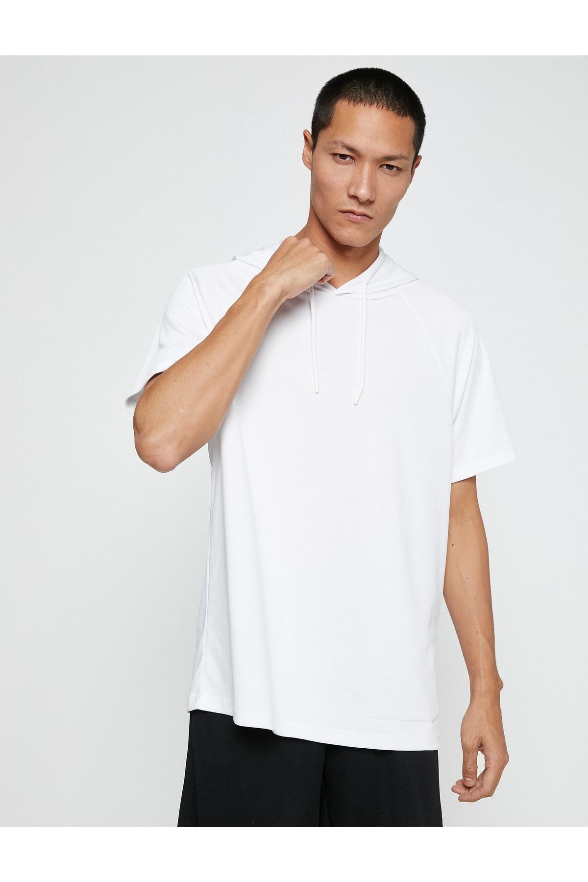Koton T-Shirt Weiß Regular Fit