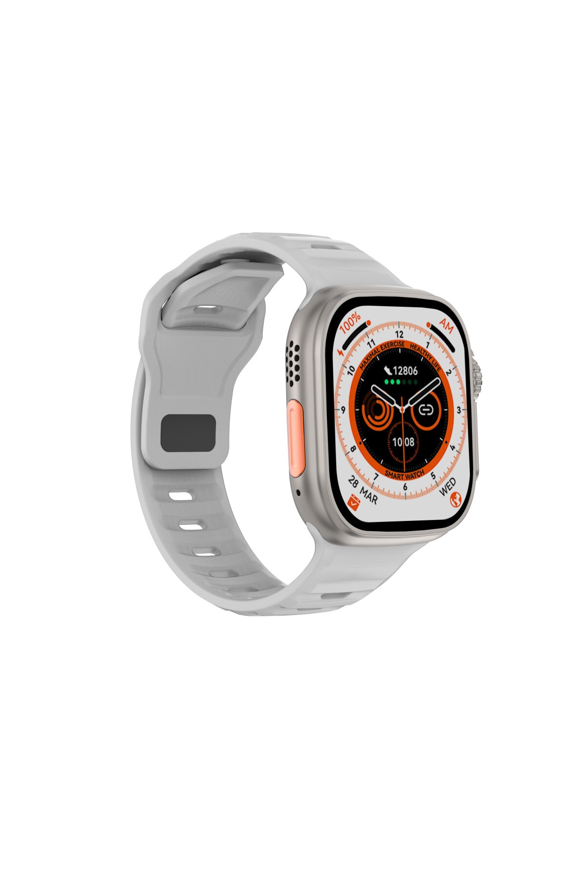 RABBİT STORE Wacht 8 Ultra Akıllı Saat Apple Iphone 11 Pro Max Uyumlu Smart Watch Konuşma Özellikli