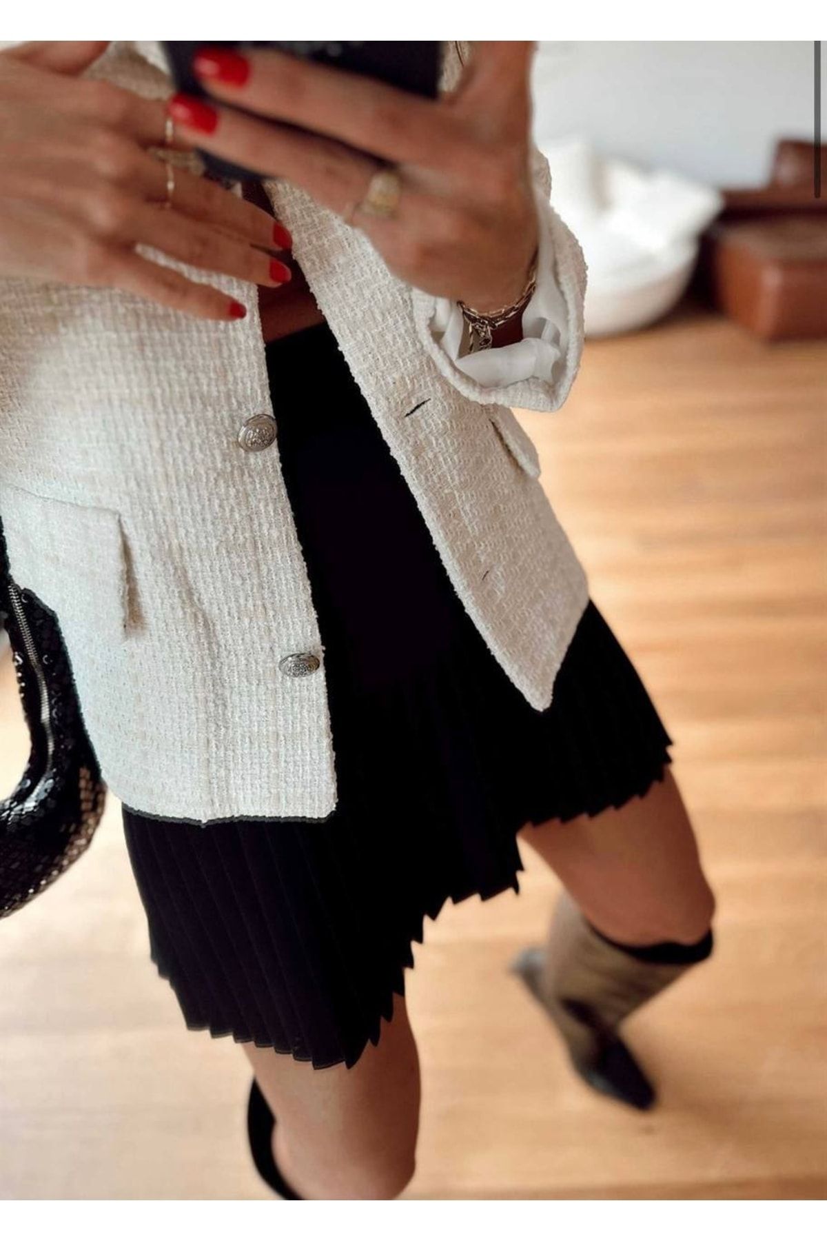 Tweed skirt target store