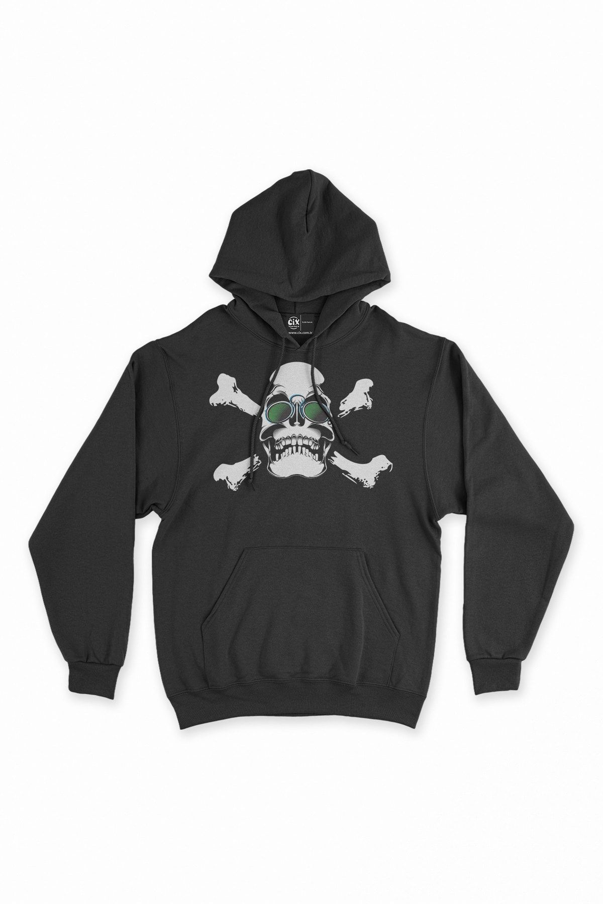 Cool skull head clearance hoodie