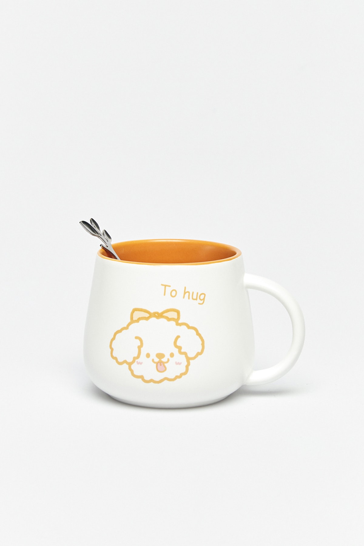 YOYOSO Sevimli Hayvanlar Kaşıklı Kupa 350 Ml Orange Fiyatı, Yorumları