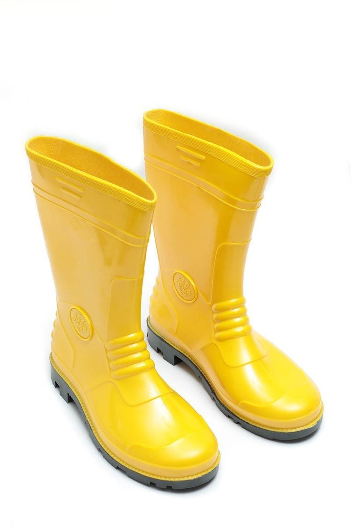 Long discount yellow boots