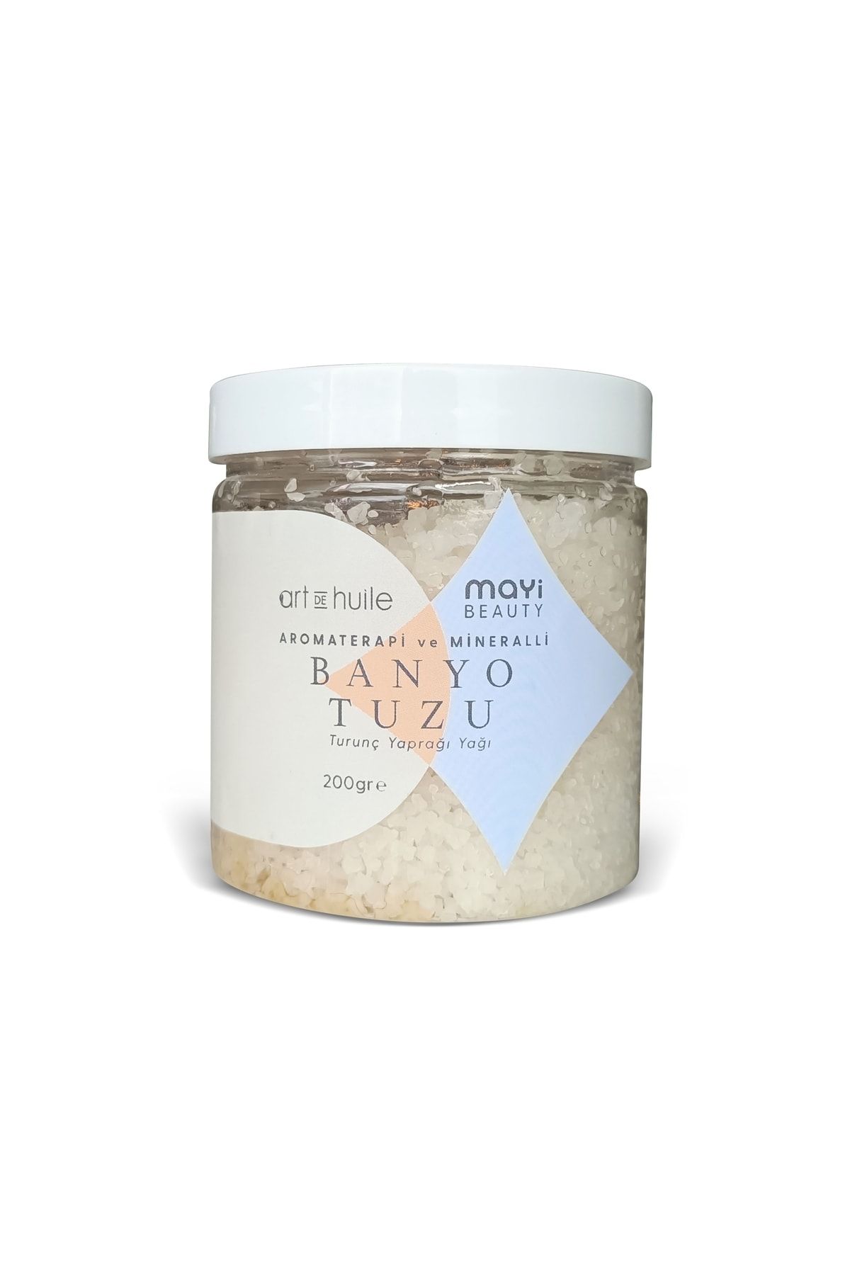 Mayi Tuz Beauty Turunç Yaprağı Yağlı Banyo Tuzu Masaj Tuzu 200 Gr