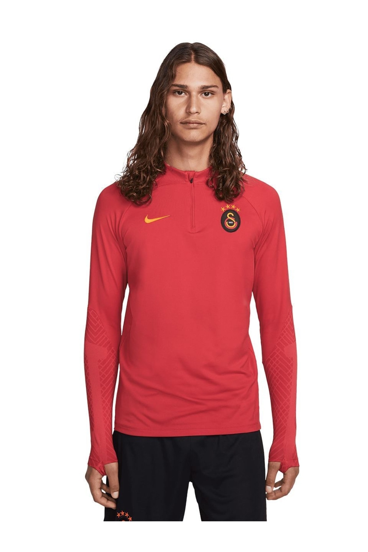 Galatasaray Nike Erkek Antrenman Uzun Kollu T-shirt Dm1698-629