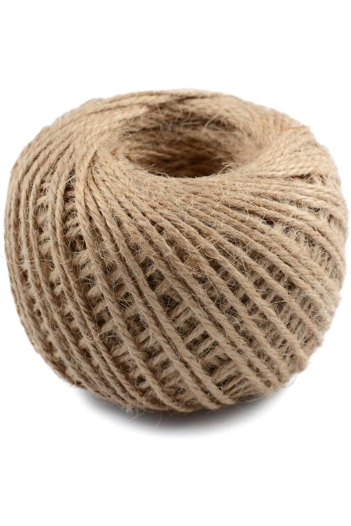 Palifix Hasır Jüt Ip 1 Top 100 Metre Doğal Jüt Ip - Keten Ipi, Hasır Ip, Halat Ip,çuval Ipi Süsleme Ipi