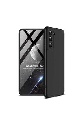 Samsung Galaxy S21 Fe Tam Koruma Sert Silikon Kılıf (ultra Ince) Siyah SKU: 53192