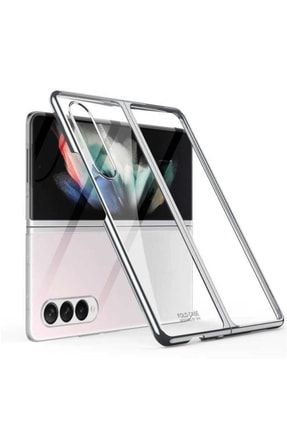 Galaxy Z Fold 3 Kılıf Ultra Ince Köşeleri Şık Tasarım Şeffaf Kapak SKU.: 119931