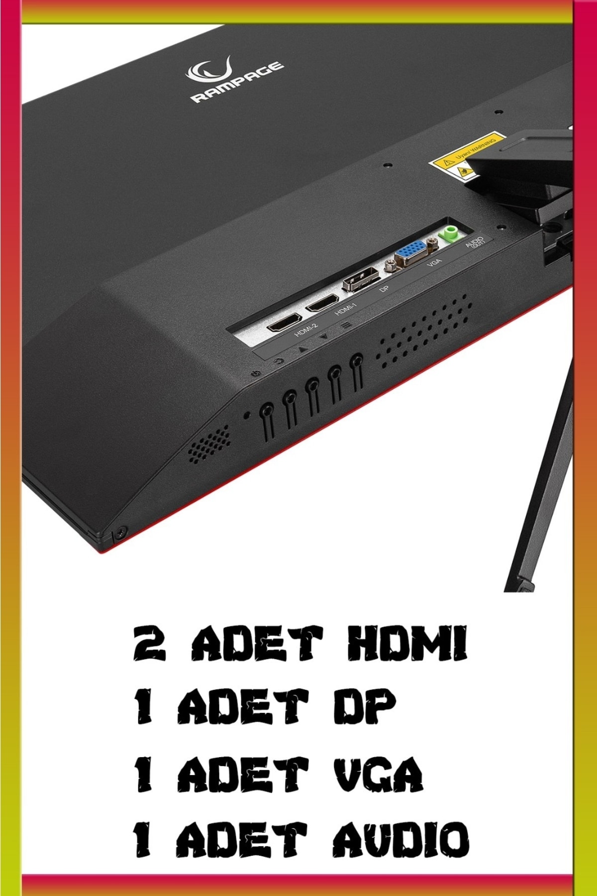 Vega S12 I5-3470 8gb 512gb Ssd+320gb Hdd Gtx1650 24" 144hz Oyuncu Masaüstü Bilgisayar 8