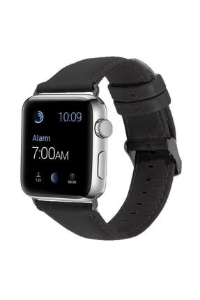 Apple Watch 38 mm Uyumlu Leather Deri Kordon SKU: 108541