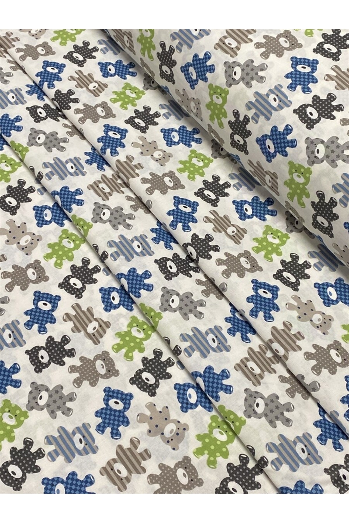 EDA HOME TEKSTİL Desenli %100 Pamuk Akfil Kumaş (bebek) Eni:150cm (100x150 Cm) V30 fotoğrafı 2 (önizleme)