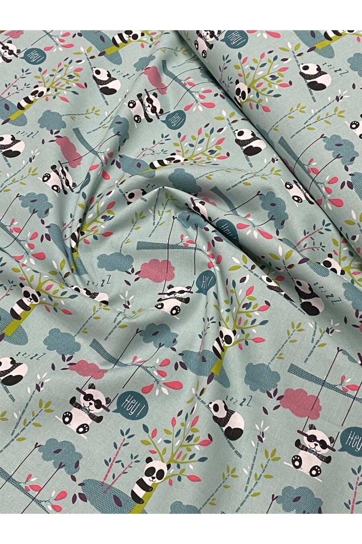 EDA HOME TEKSTİL Desenli %100 Pamuk Akfil Kumaş (bebek) Eni:150cm (100x150 Cm) V29 fotoğrafı 2 (önizleme)