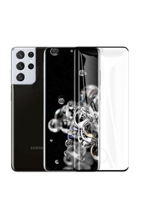 Samsung Galaxy S21 Ultra Ekran Koruyucu Süper Pet Ekran Koruyucu Jelatin SKU: 394695