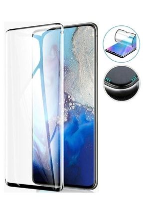 Samsung Galaxy S20 Tam Kaplayan 9d Kavisli Şeffaf Polymer Nano Ekran Koruyucu SKU: 351740