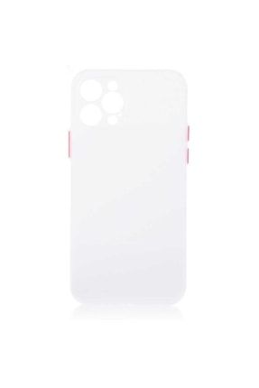 Apple Iphone 12 Pro Kılıf Hayalet Ekran Koruyucu Cam Ultra Ince Koruyucu Slims Silikon Kapak SKU: 366842