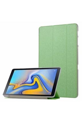 Samsung Galaxy Tab 3 Lite 7.0 T110 Kılıf Katlanabilir Standlı Darbelere Dayanıklı Smart Model Yeşil SKU: 200757