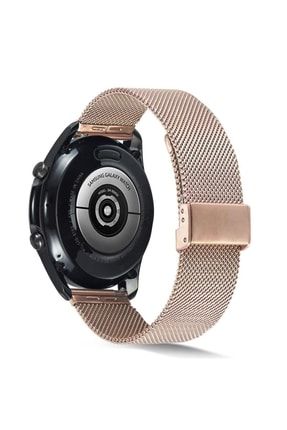 Samsung Galaxy Watch 46 Mm Hasır Metal Kordon Klipsli Tel Örgü Kayış SKU: 176402