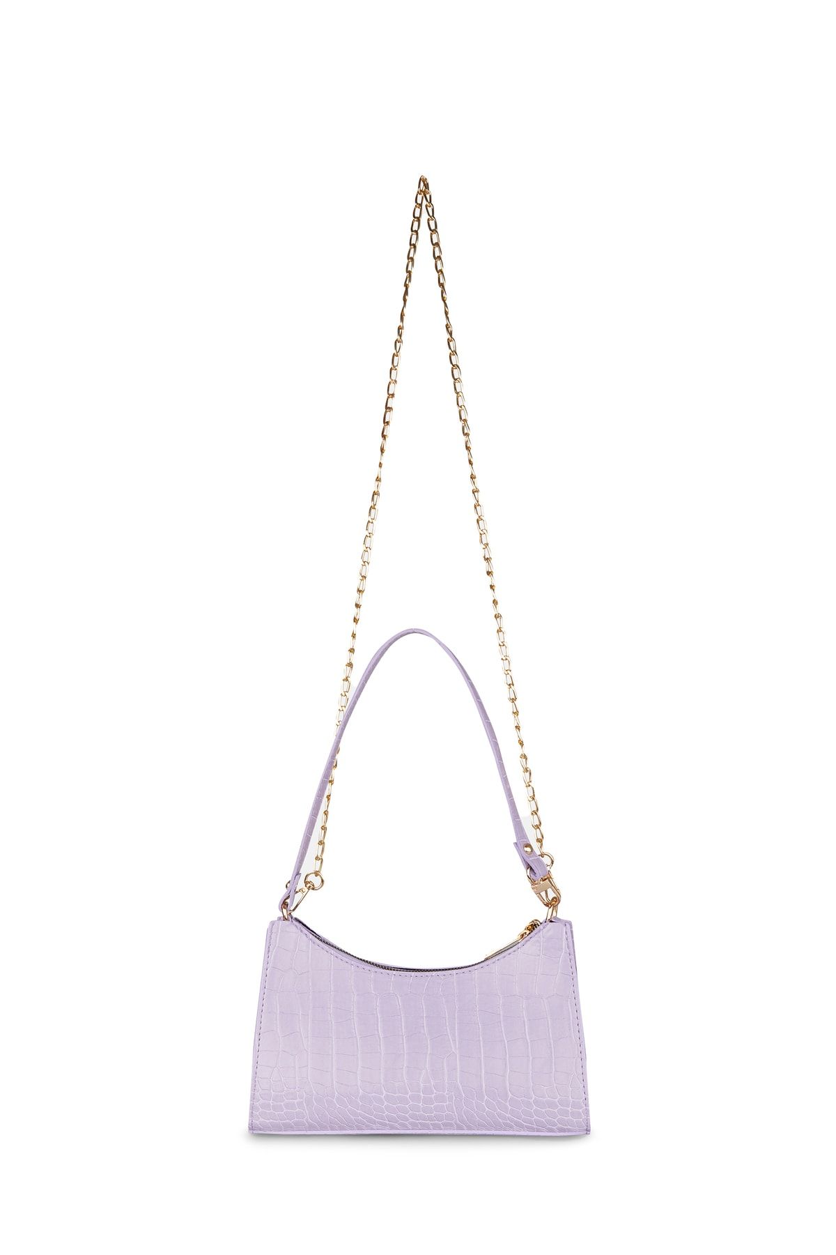 Lila baguette cheap bag