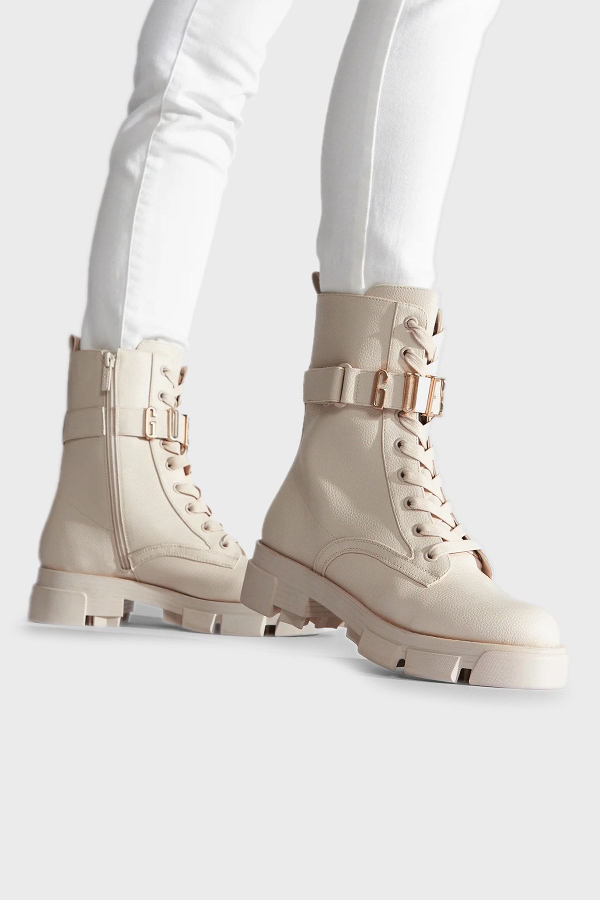 Guess boots sale beige