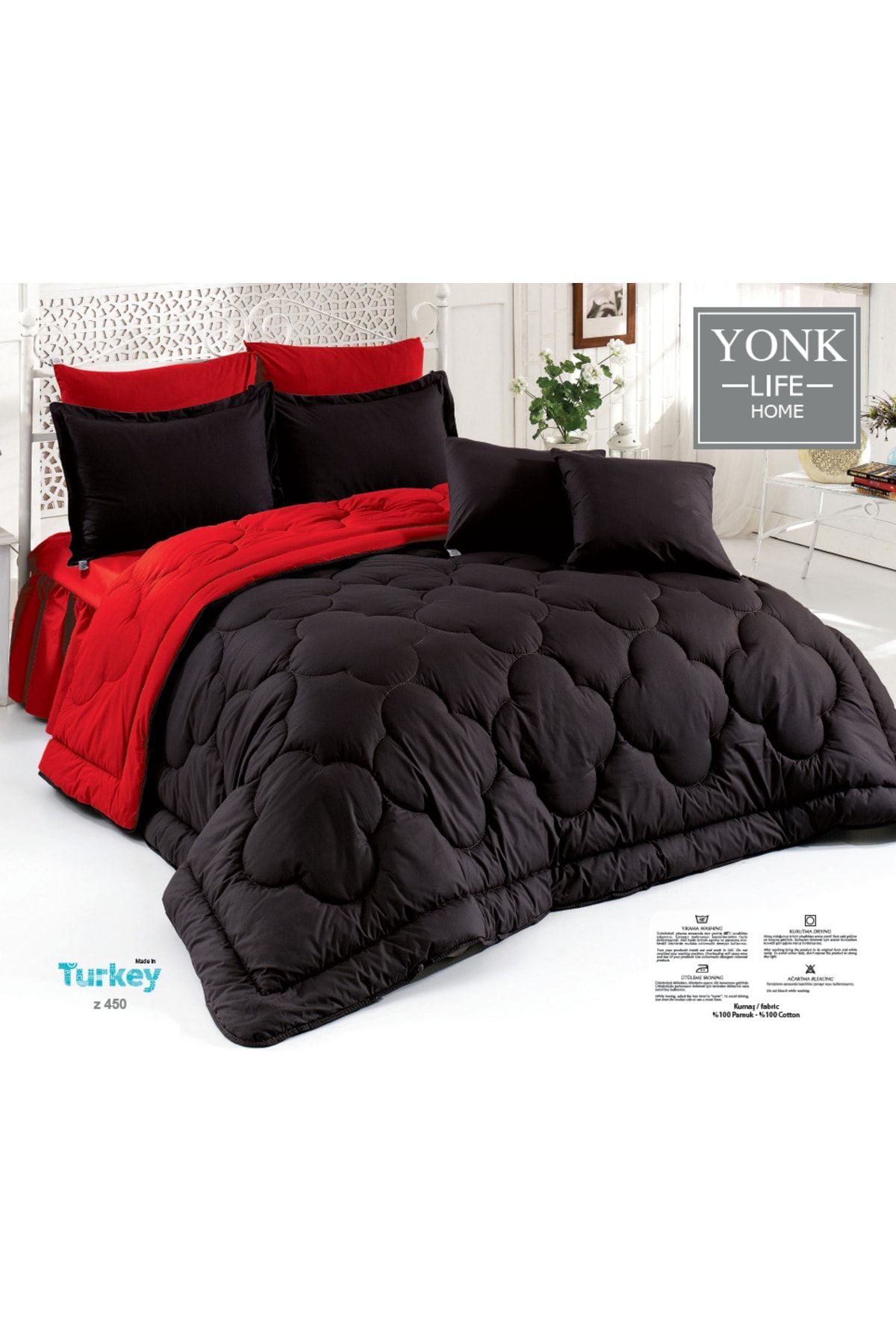 Zarif Home-Natural Ranforce Single Sleeping Set-Sade 1