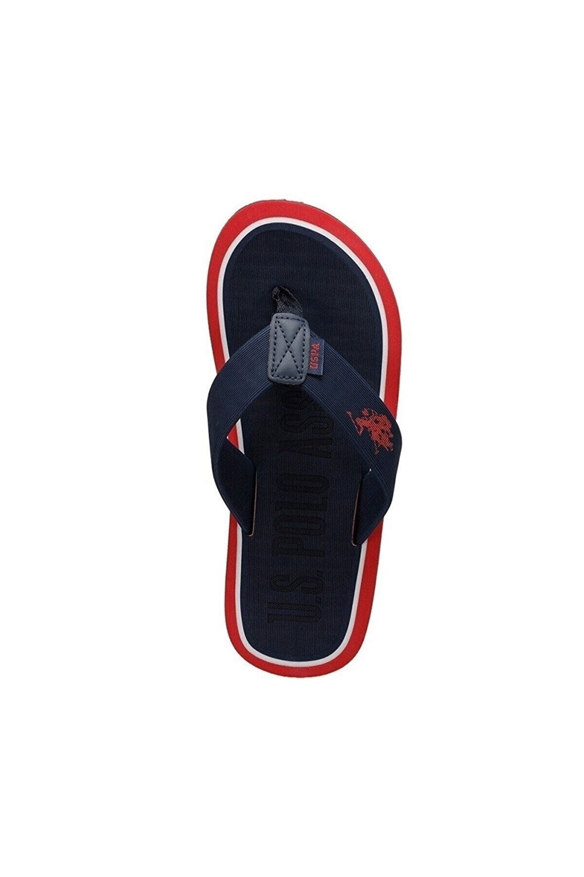 دمپایی آبی مردانه ویتوس 2FX سرمهای کور قرمز U.S. Polo Assn.