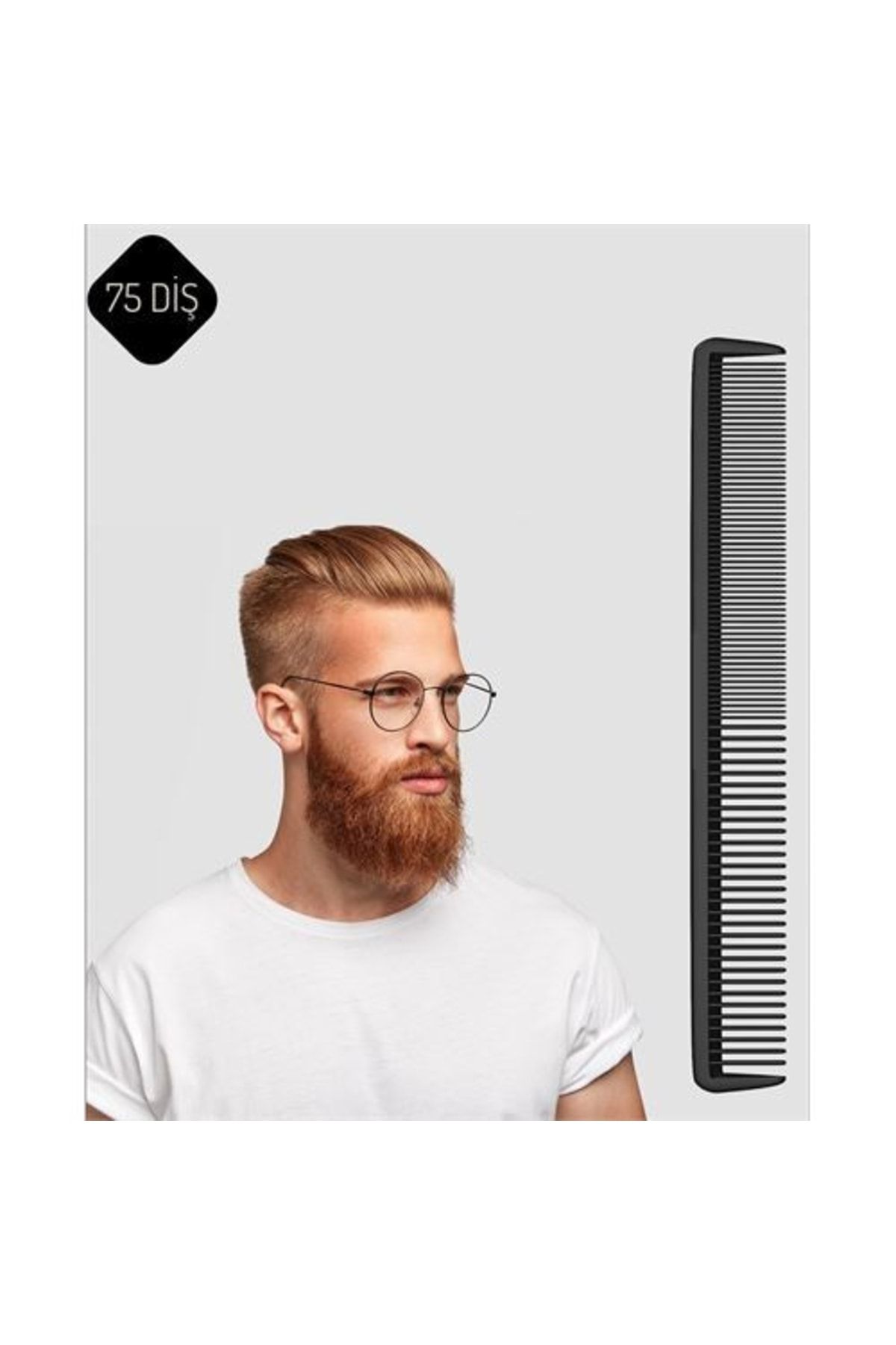 SP Store Transformacion Jess Ince Uzun Profesyonel Klasik Tarak Siyah 717702