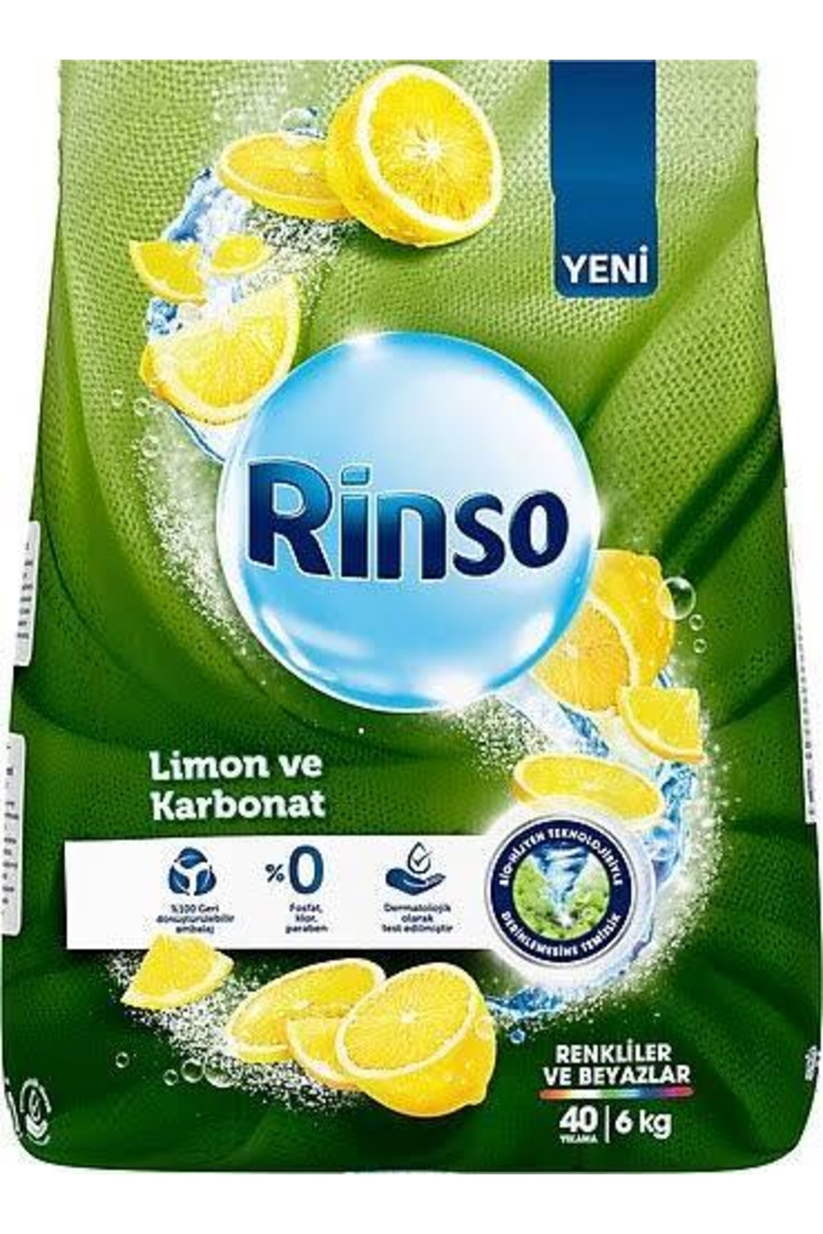 Rinso Matik Çamaşır Makinesi Deterjanı (6 Kg)