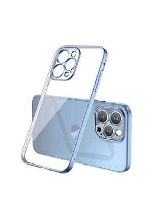 Apple Iphone 13 Pro Max Ile Uyumlu Kılıf Kamera Korumalı Gbox Kapak Sierra Blue SKU: 304532