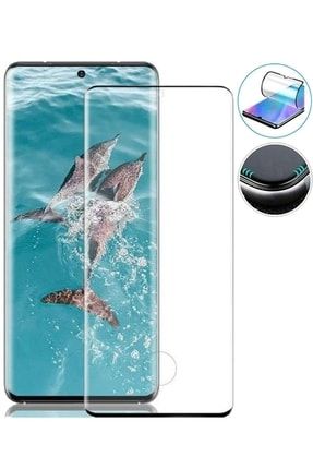 Samsung Galaxy S21 Ultra 9d Full Kaplayan Kavisli Şeffaf Polymer Nano Esnek Ekran Koruyucu SKU: 351781