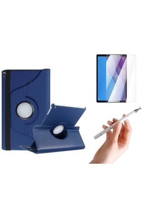 Samsung Galaxy Tab S6 Lite P610 360 Derece Dönebilen Standlı Tablet Kılıfı + Ekran Koruyucu + Kalem SKU: 16809