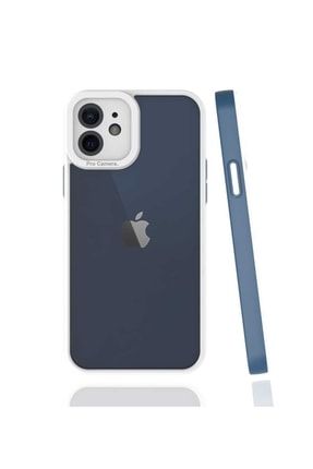 Apple Iphone 12 Ile Uyumlu Kılıf Kamera Koruma Dizayn Mat Yüzeyli Kapak SKU: 315534