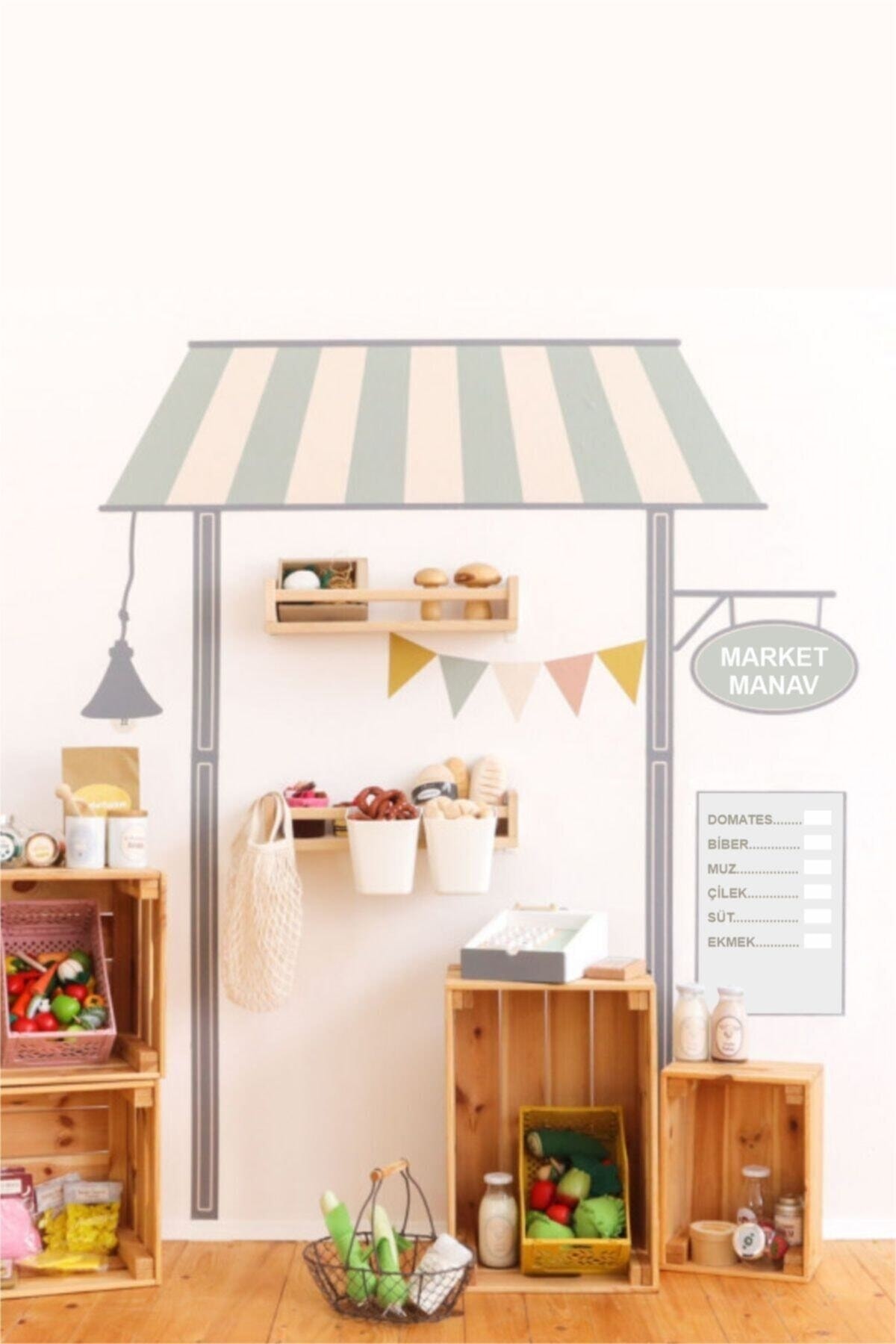 Decorative Shop Wall Sticker