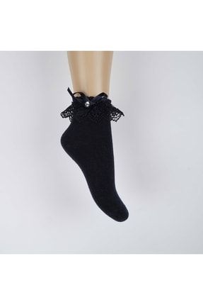 Amira Aksesuarlı Kız Çocuk Soket Çorap K22120