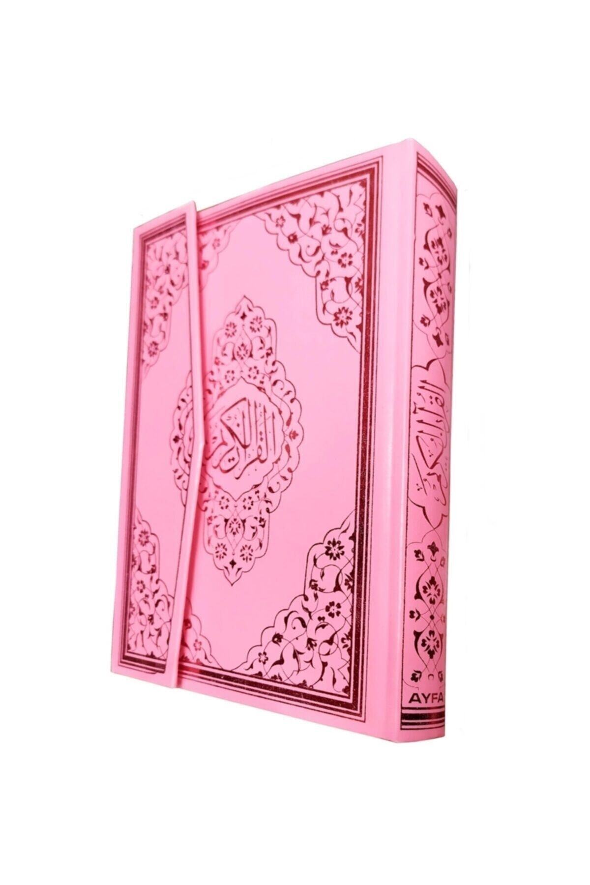 Ayfa Basın Yayın Kuran-ı Kerim Pembe Renkli Rahle Boy Sesli Ayfa fotoğrafı 3 (önizleme)