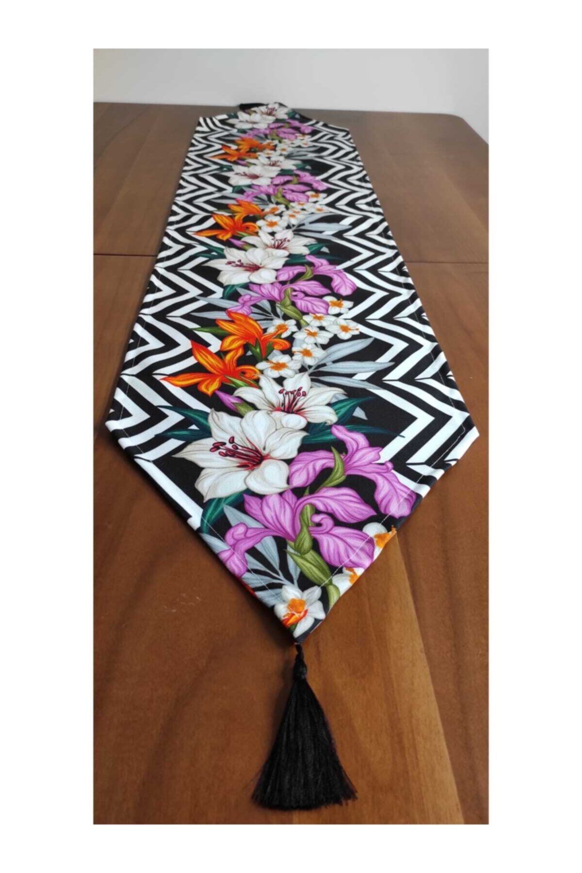 Uçrevtekstil Placemat Zigzag Runner - One Size
