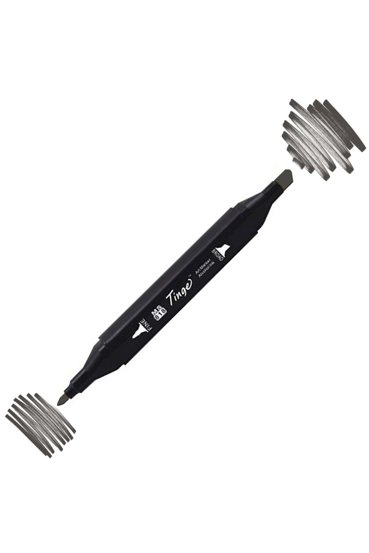 Twin Double Tip Marker Pen Wg9 Warm Grey