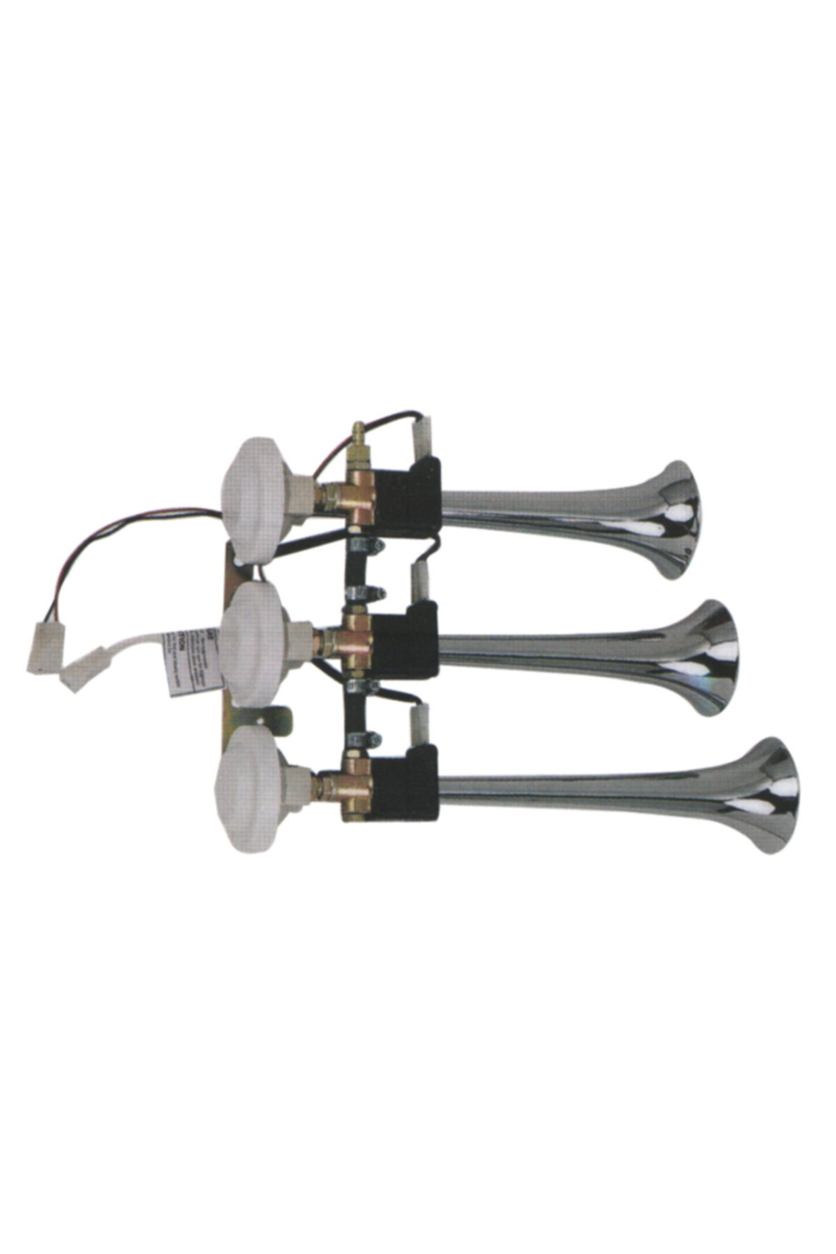 HIDO Arap Korna 3 Lü Krom 24volt Saydırmalı