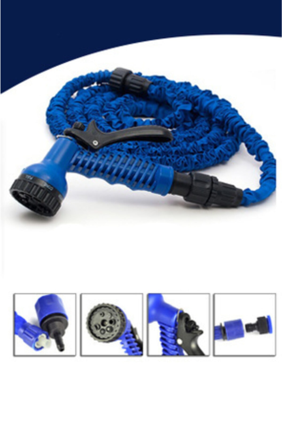 LAVERNA Uzayan Tabancalı Hortum Expandable Hose 30 Metre