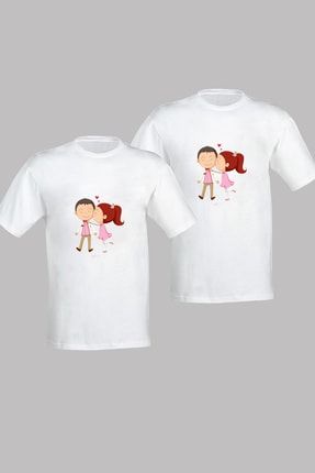 Sevgili Kombini Sevimli Çift - Yt-shirt-1 phi-Sevgili-tshirt-yeni-57