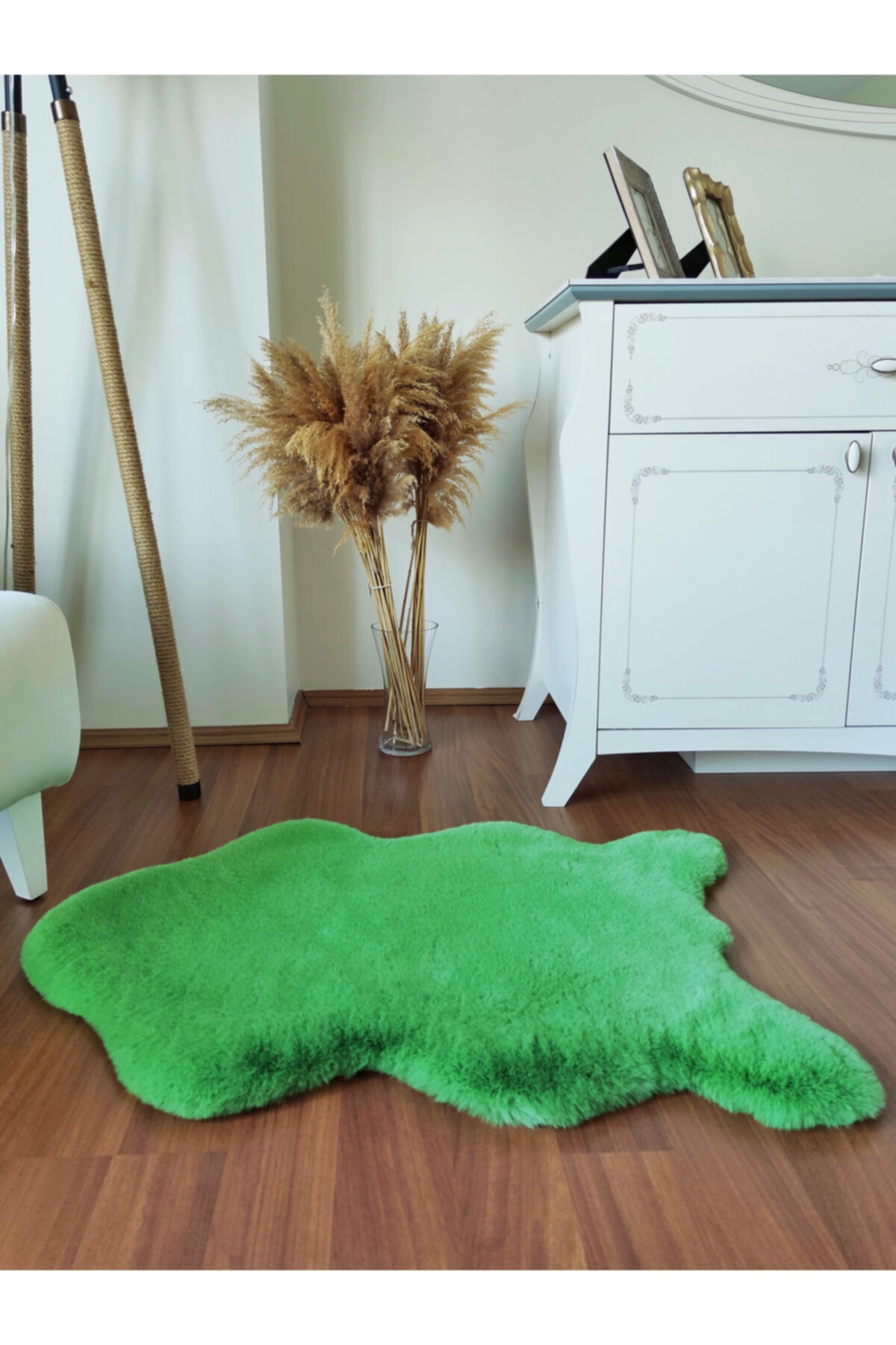 kurkzadehome yesil suni post hali fiyati yorumlari trendyol