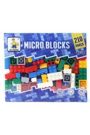 Renkli Bloklar 210 Parça Kutulu mbr1047