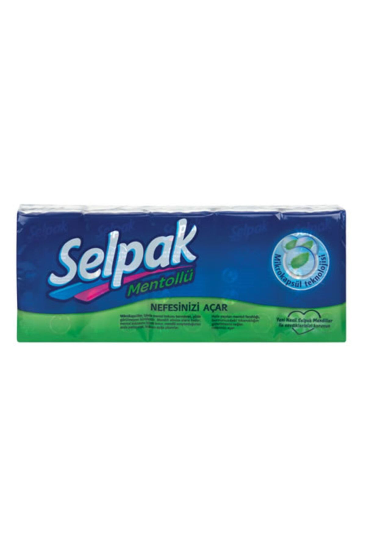 Selpak Mentollü Mendil 10lu Paket